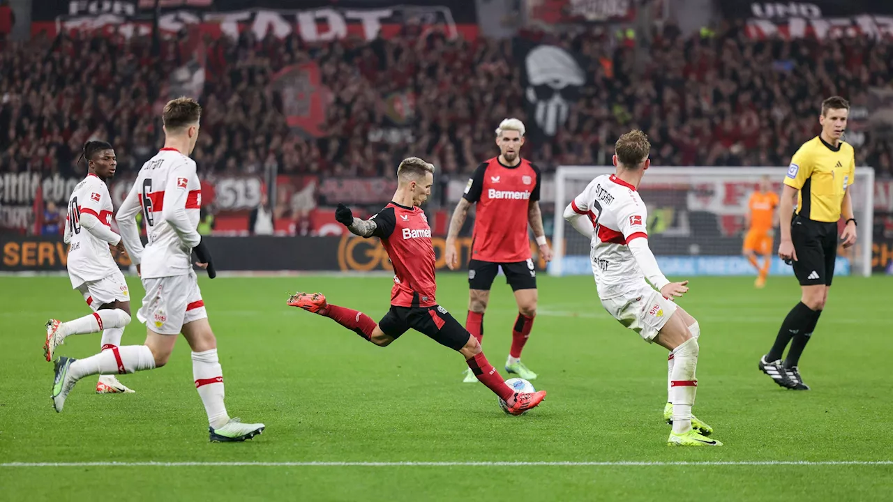 Tormann rettet Stuttgart - 18 Schüsse! Leverkusen trotzdem nur 0:0 im Top-Spiel