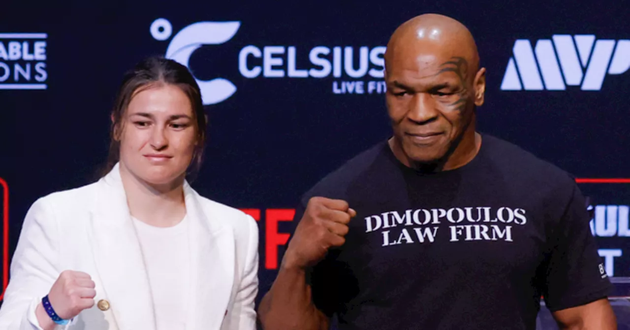 Mike Tyson's admiration for Katie Taylor as he sends message to Irish boxer