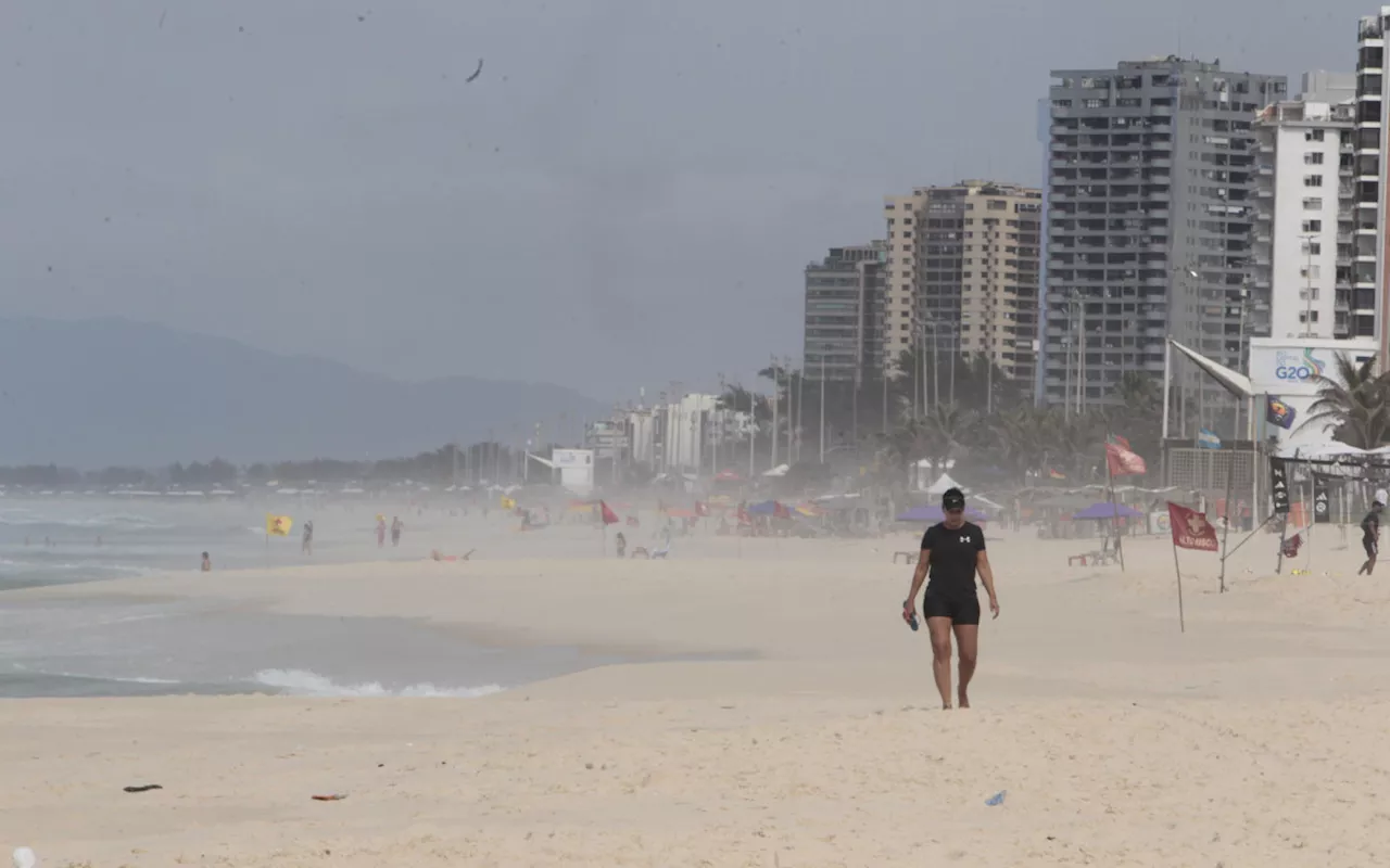 Final de semana será de calor no Rio, mas há previsão de chuva