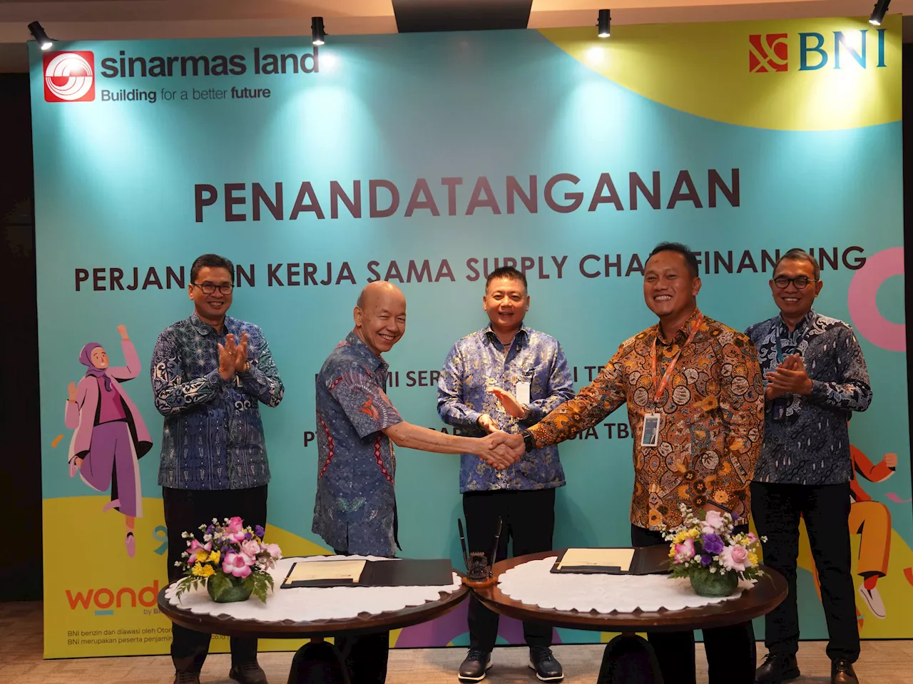 Mitra Bumi Serpong Damai dapat Pembiayaan Supply Chain dari BNI