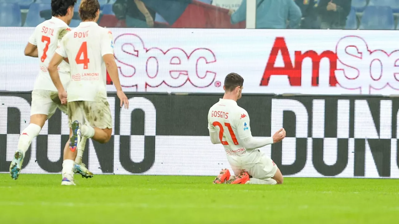Robin Gosens zwingt CFC Genua in die Knie