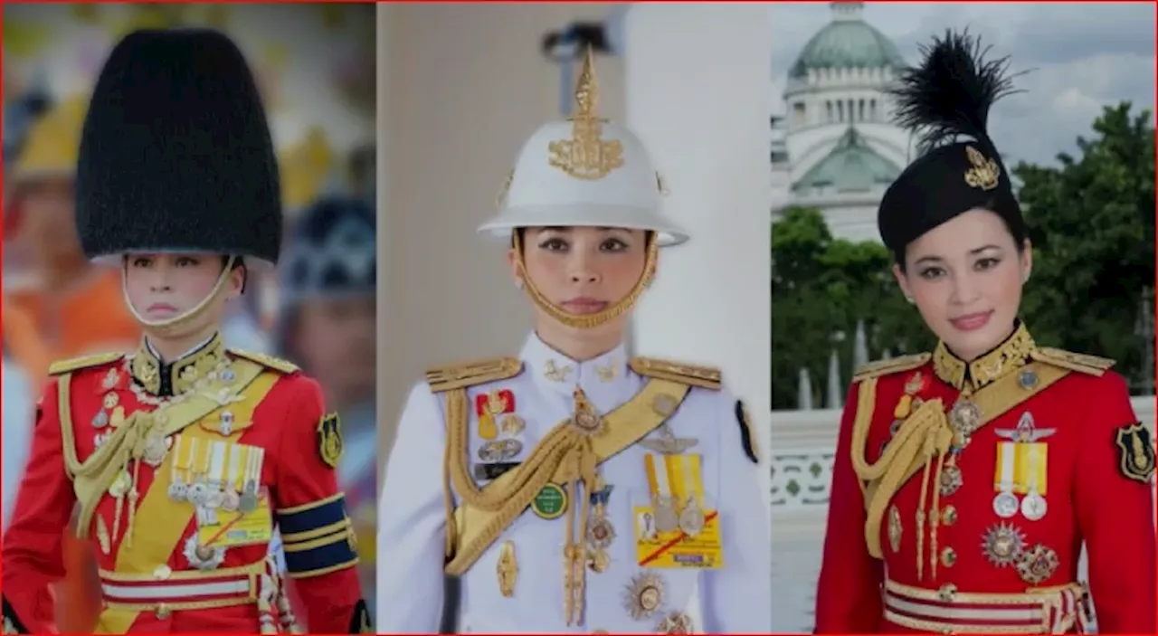 'พระราชินี' นำสวนสนาม ราชวัลลภ เทิดไท้จอมราชา 72 พรรษามหามงคล