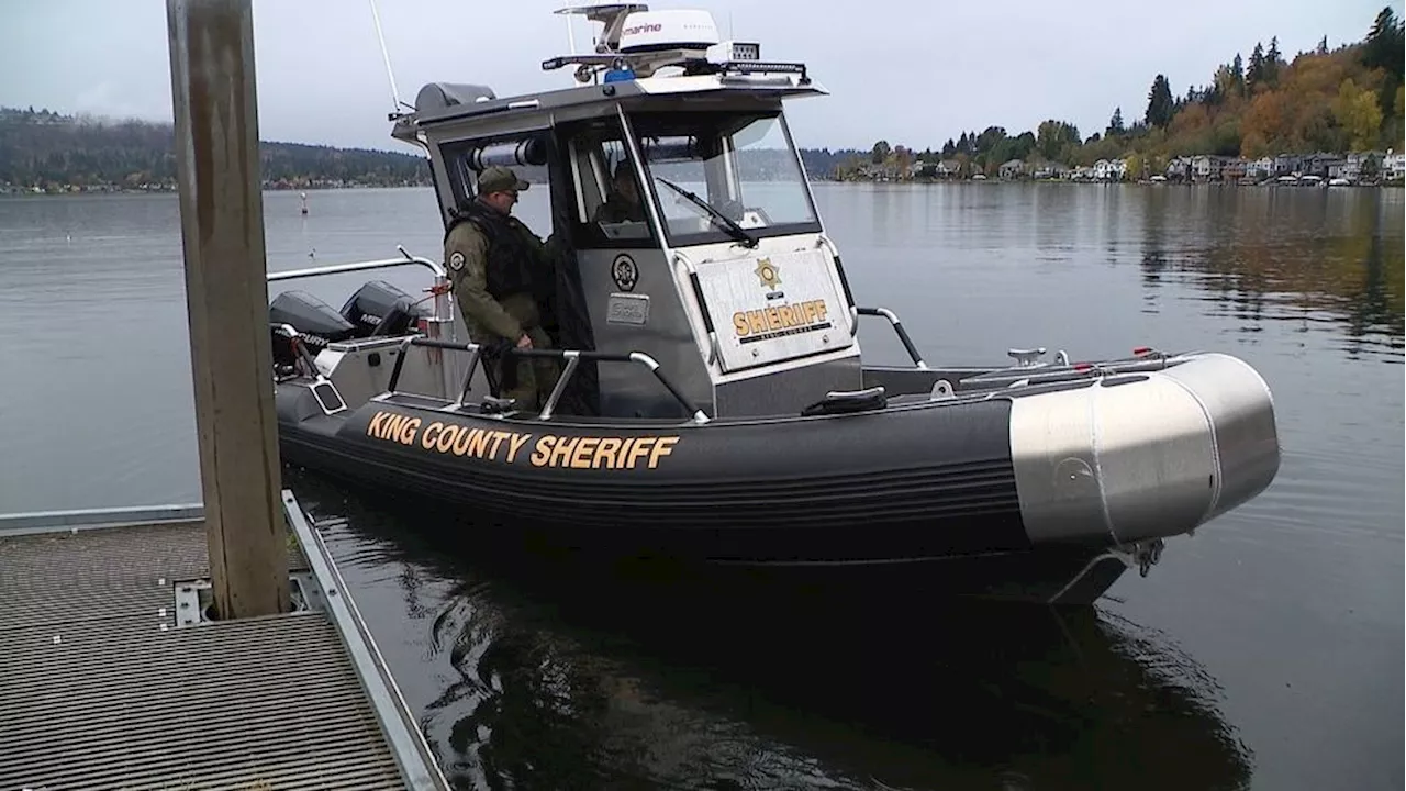 King County's marine unit shows off new Safe Boat now on patrol at Lake Sammamish