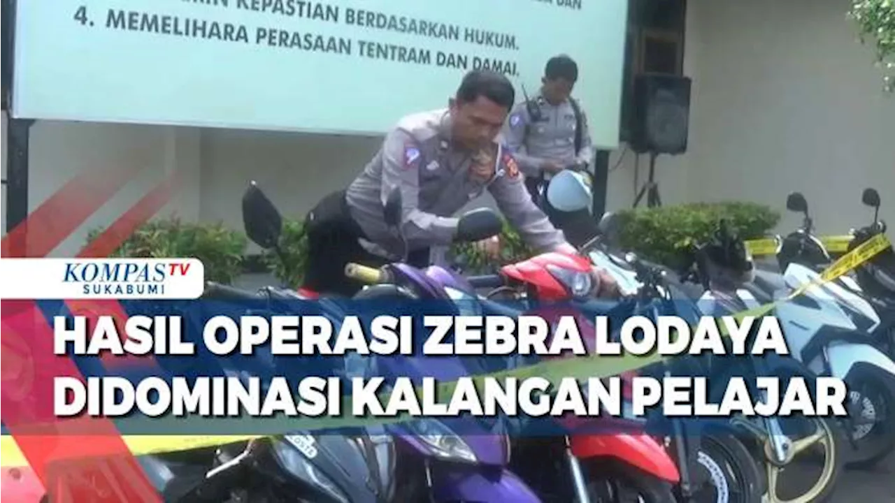 Hasil Operasi Zebra 2024 Didominasi Kalangan Pelajar