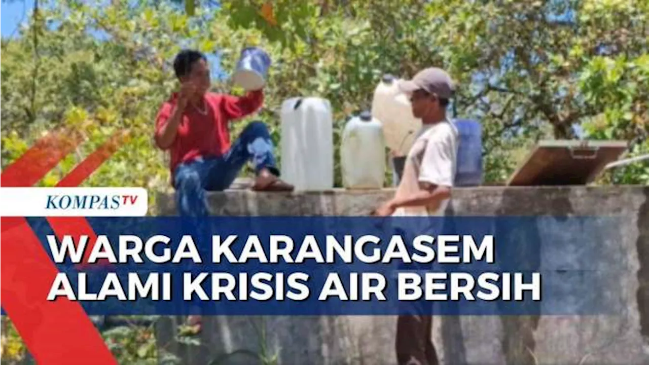 Kemarau Panjang, Warga Karangasem Alami Krisis Air Bersih Selama 2 Bulan