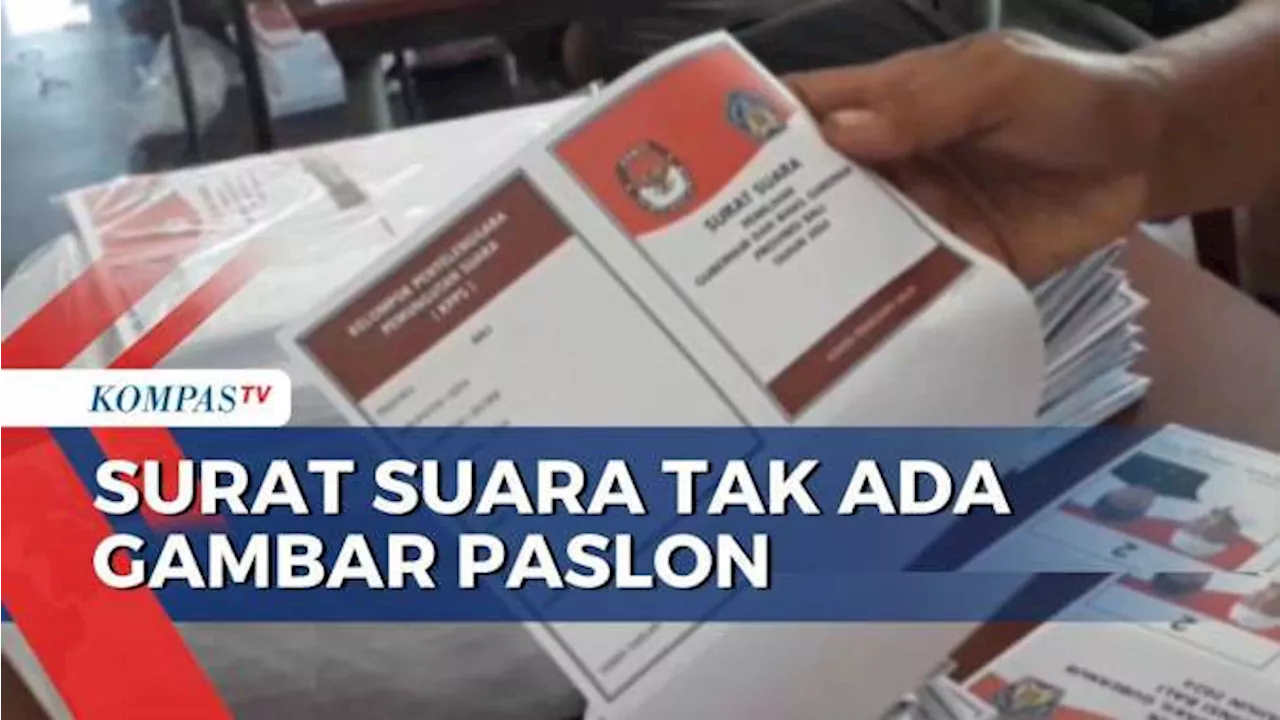 KPU Kabupaten Jembrana Temukan Surat Suara Tak Ada Gambar Paslon