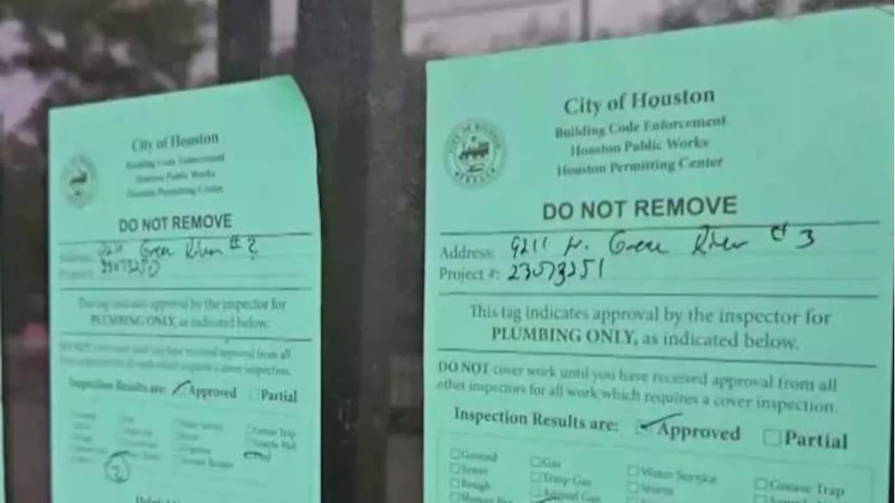 East Houston tenants fear eviction as apartment complex faces city inspection issues