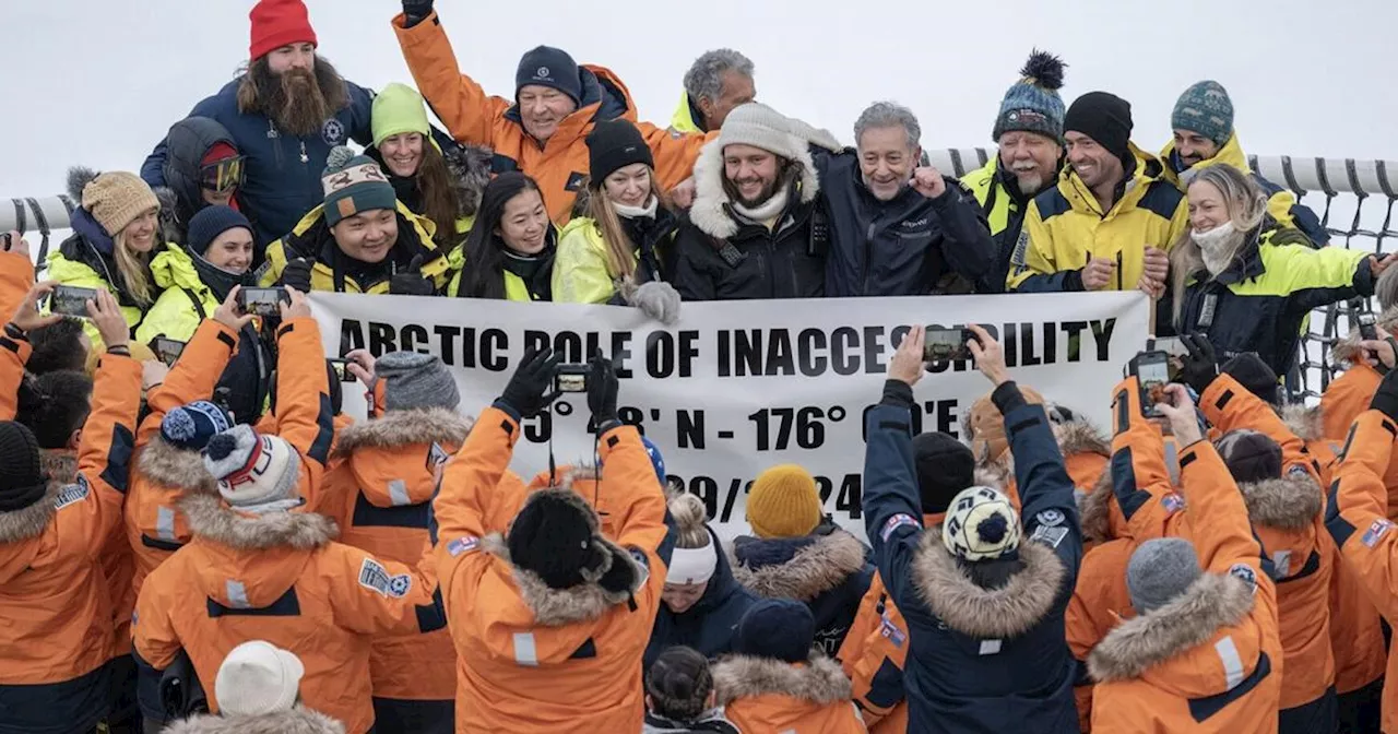 Erstes Schiff der Welt erreicht den Nordpol der Unzugänglichkeit