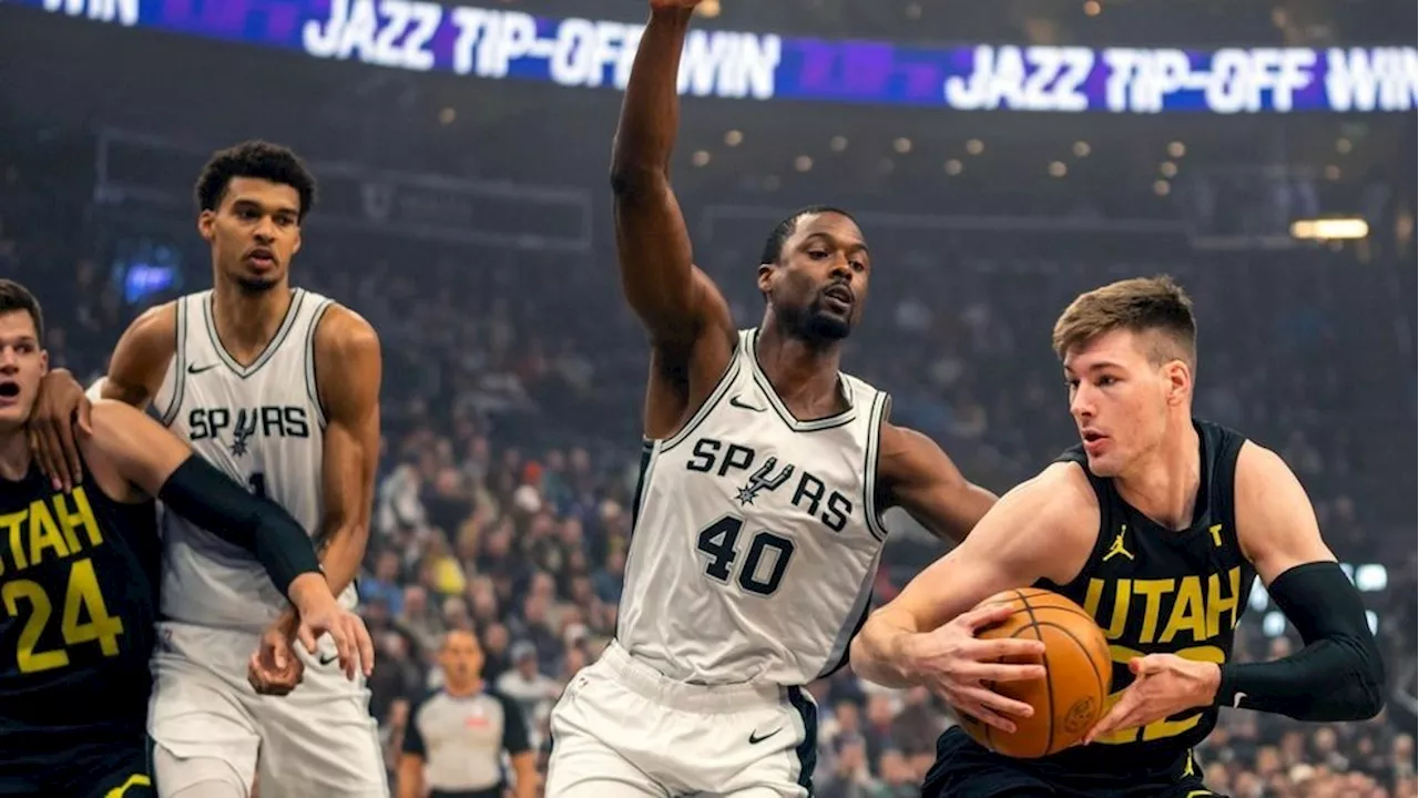 Utah Jazz remain only NBA team without a win after loss to Spurs