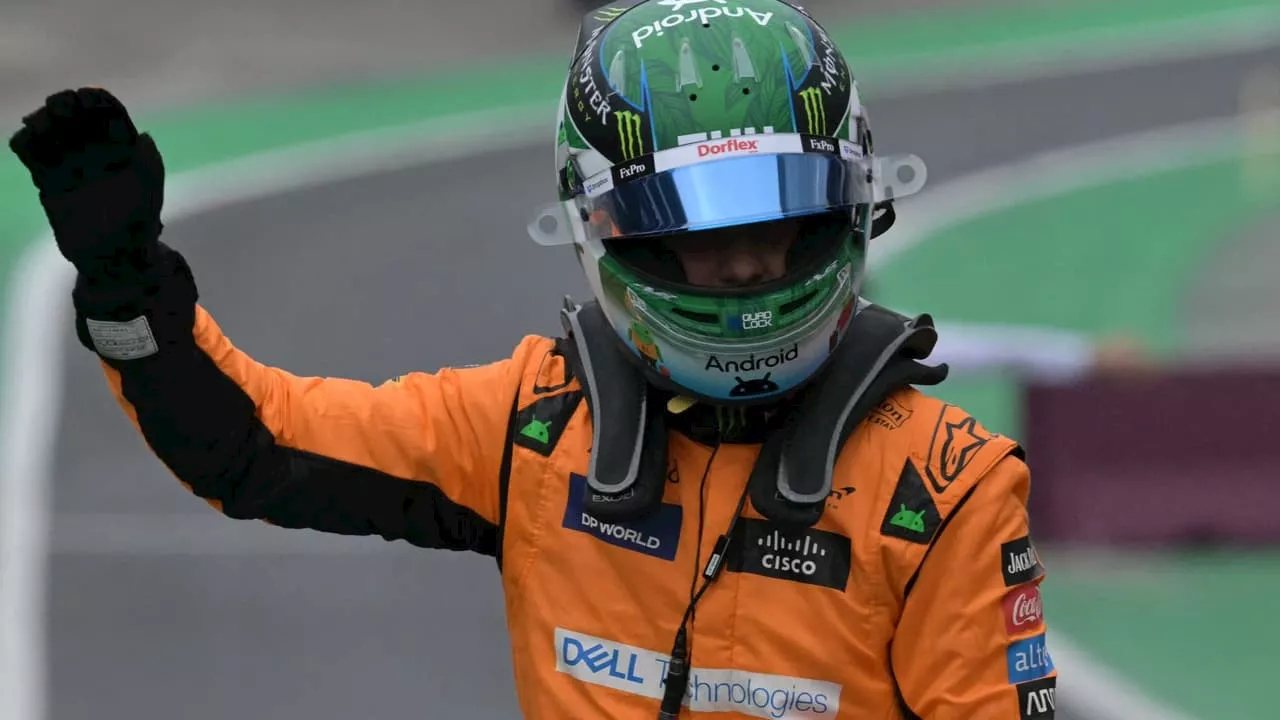 Piastri voa em Interlagos e crava pole da sprint do GP de São Paulo