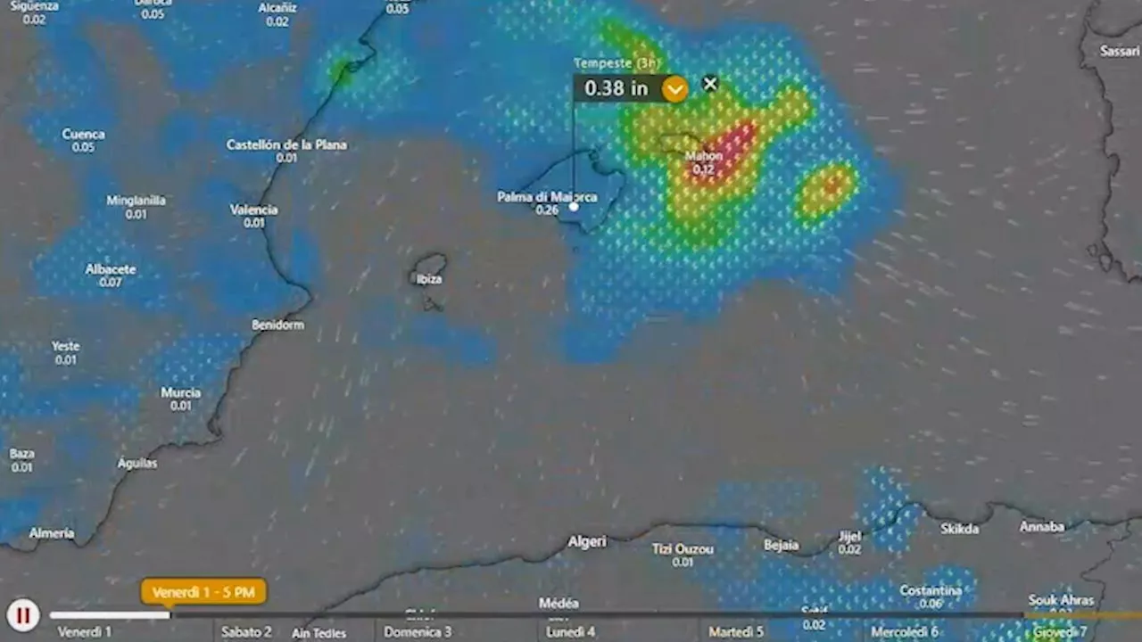 Dana, ecco dove si sta dirigendo: il percorso del 'ciclone' spaventa ancora la Spagna