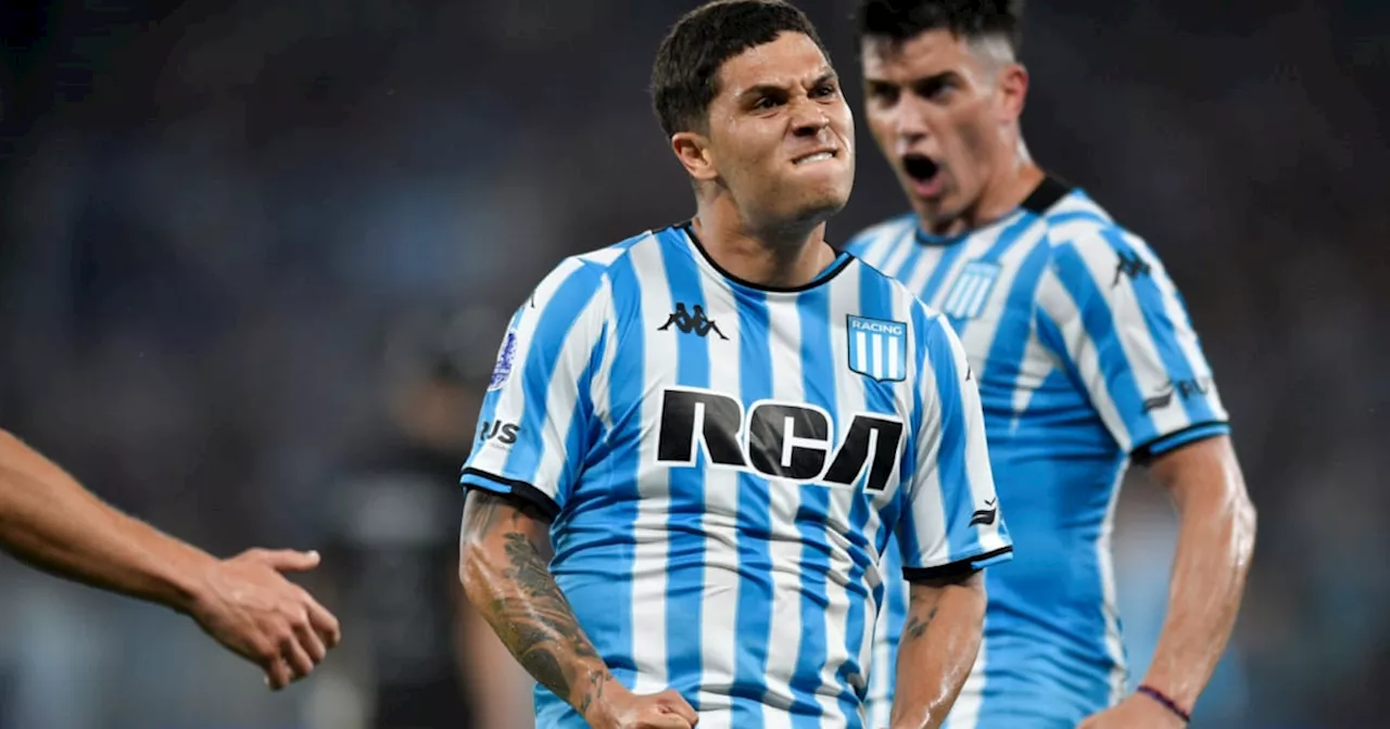 Sudamericana: los goles de “Juanfer” metieron a Racing en la final