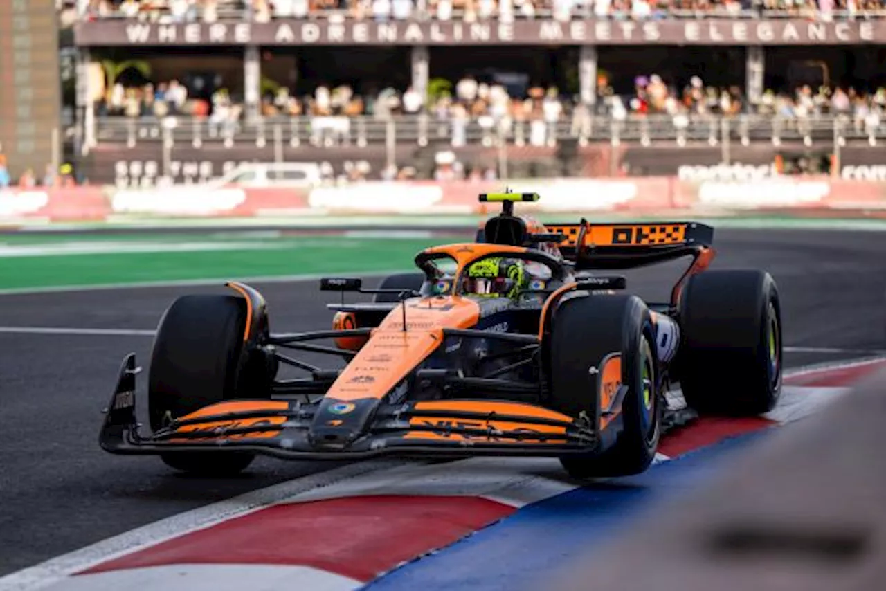 Lando Norris devant aux essais libres du Grand Prix du Brésil