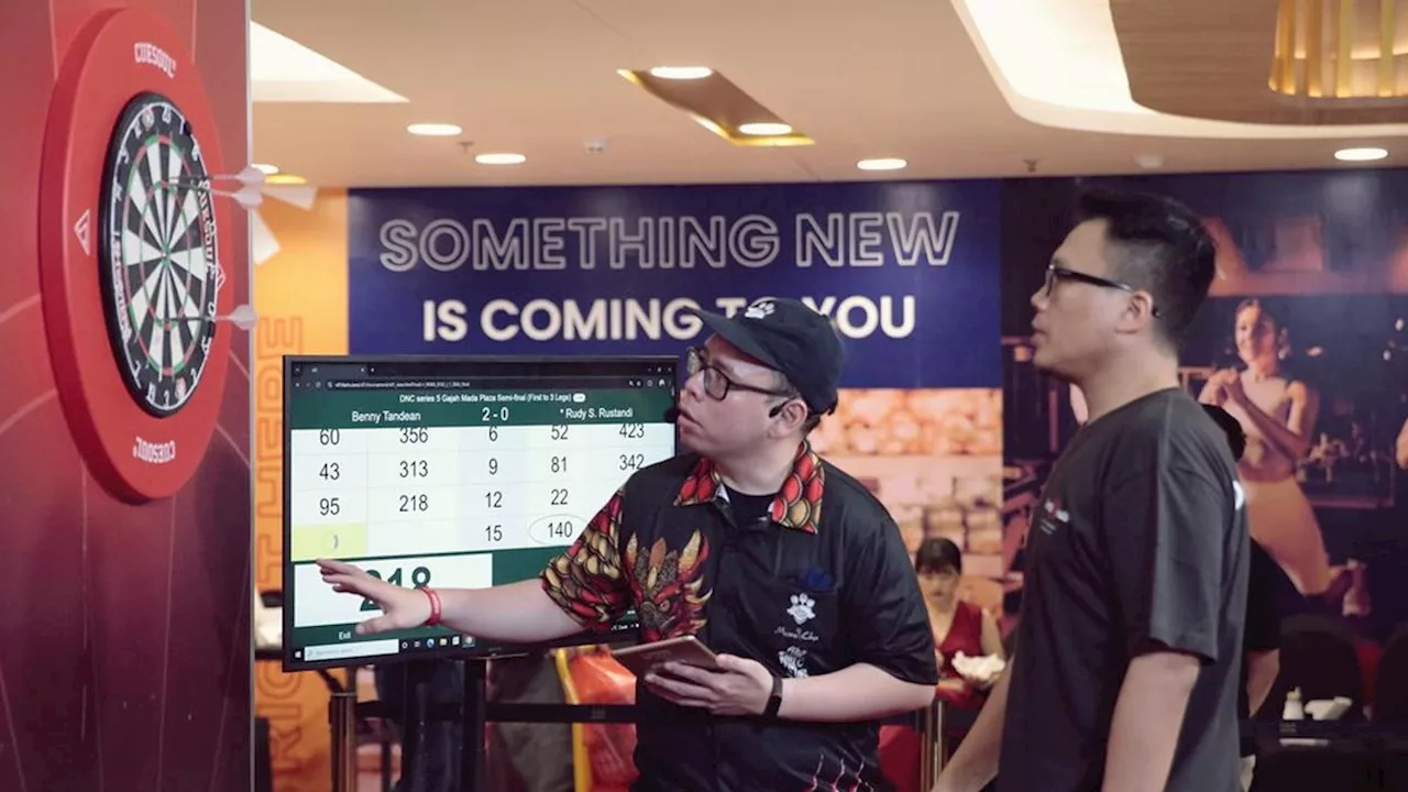 Juara di Series 05, Benny Tandean Kuasai Puncak Klasemen Darts National Competition 2024