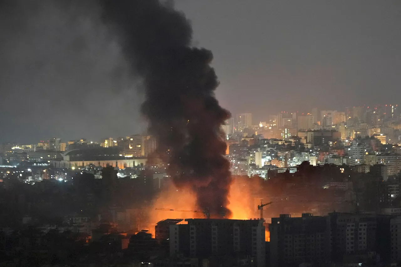 Death toll in Israeli strikes in central Gaza rises to 25 as Beirut suburb is pounded again