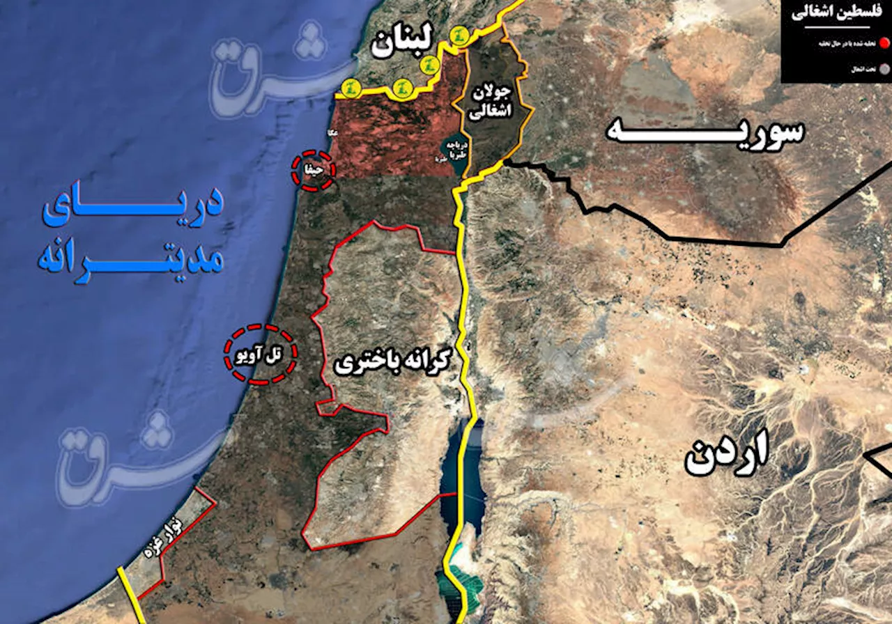 جزئیاتی از واقعیت‌های میدان نبرد در جنوب لبنان و فلسطین اشغالی/ سانسور شکست بزرگ صهیونیست‌ها در رسانه‌های جریان اصلی + نقشه میدانی
