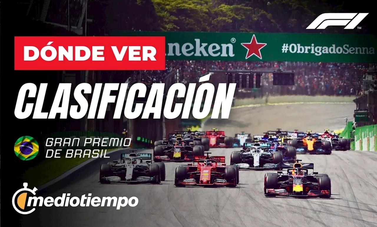 Clasificación Gran Premio de Brasil: A qué hora y dónde ver carrera Checo Pérez qualy sprint