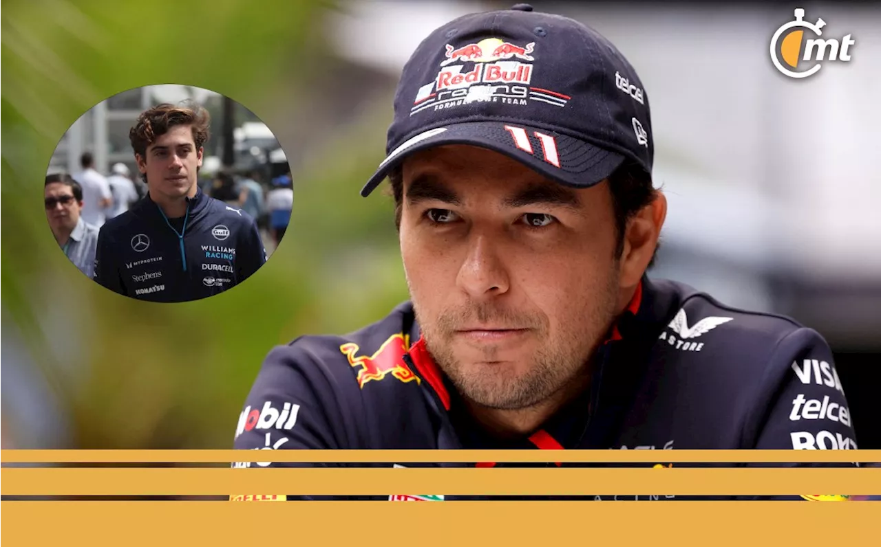 Franco Colapinto tomaría el lugar de Checo Pérez en Red Bull: reportes