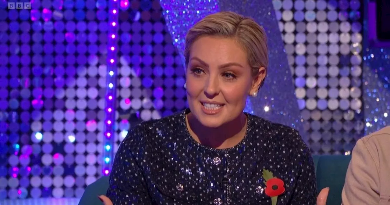 Amy Dowden in high spirits in first TV appearance since pulling out of Strictly