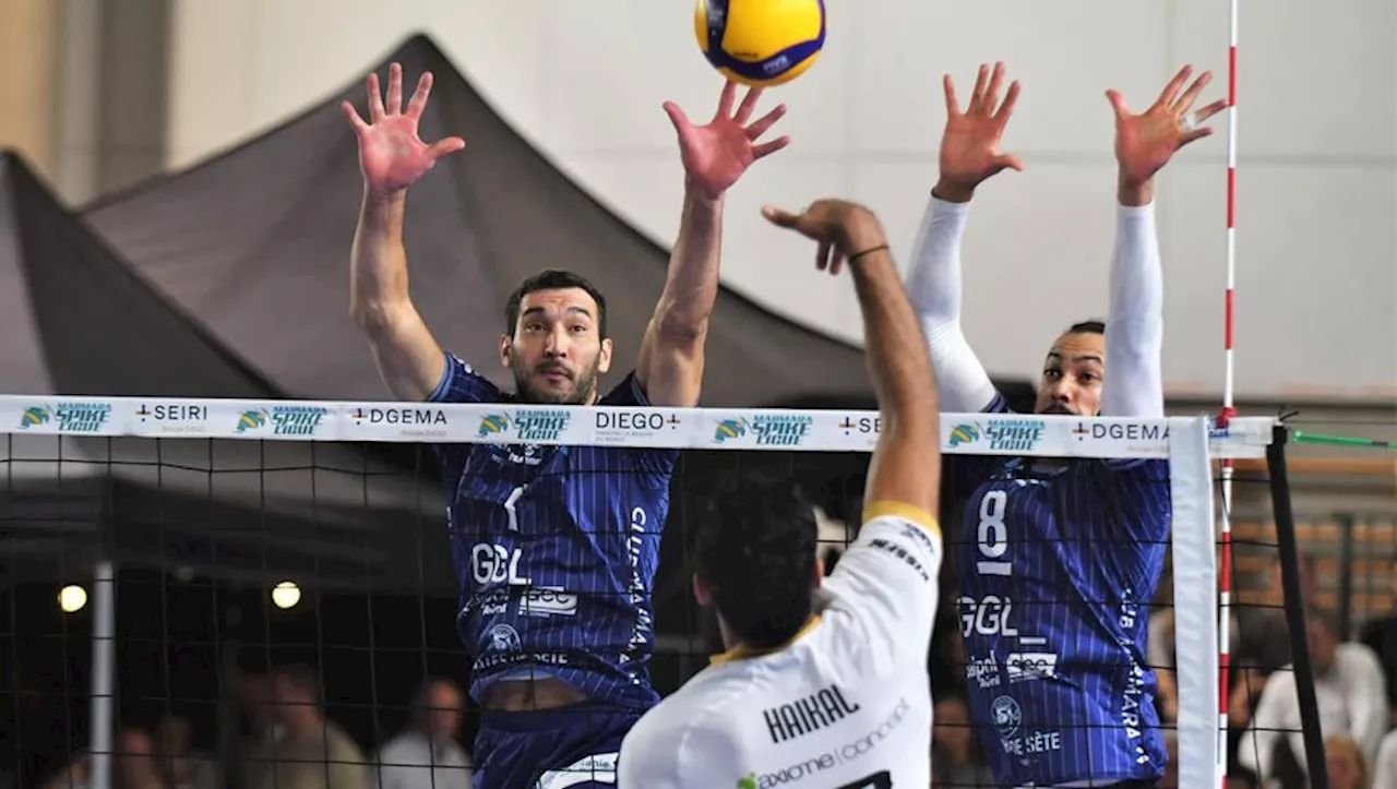 Volley-ball : l’Arago de Sète enchaîne à domicile avec une fraîcheur retrouvée