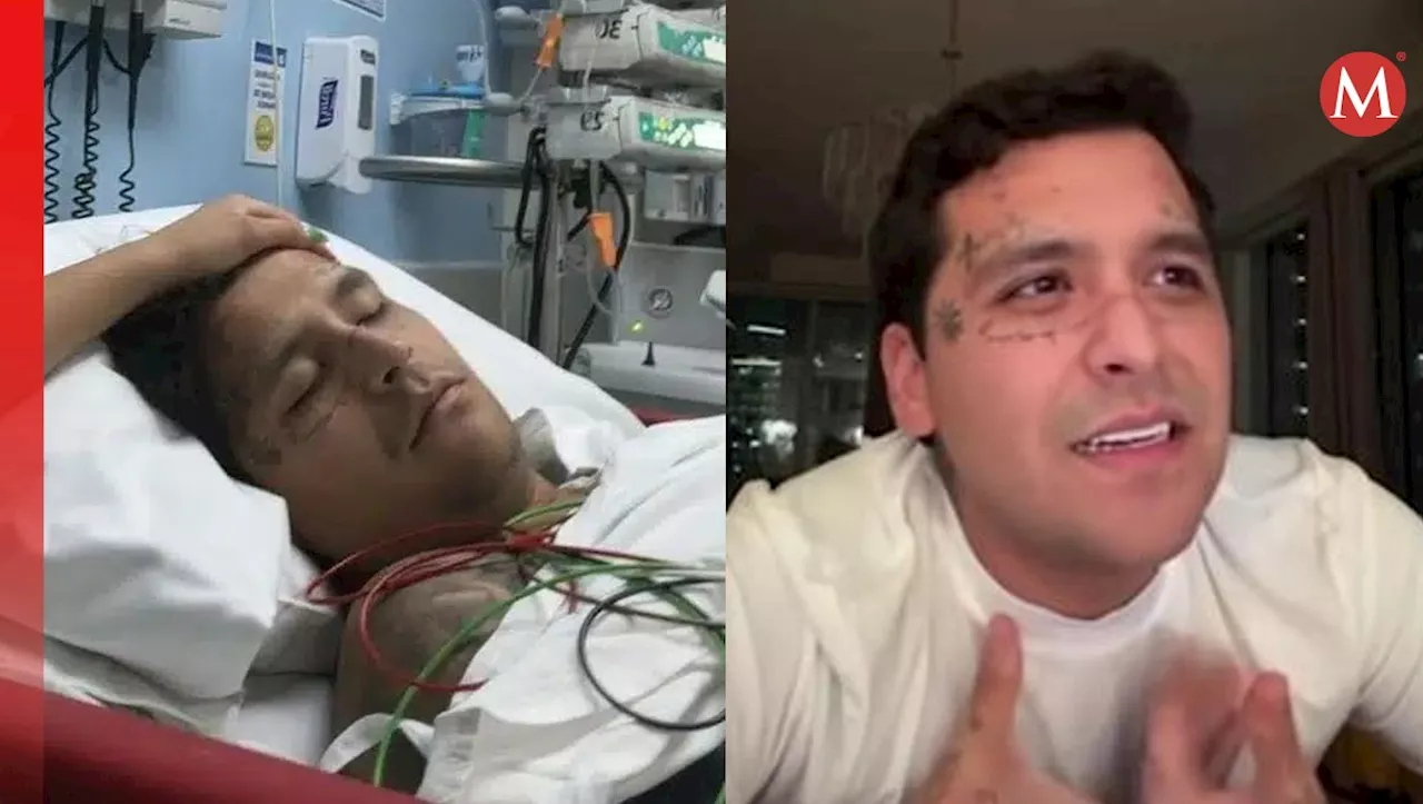 Christian Nodal revela la VERDADERA razón por la que fue HOSPITALIZADO