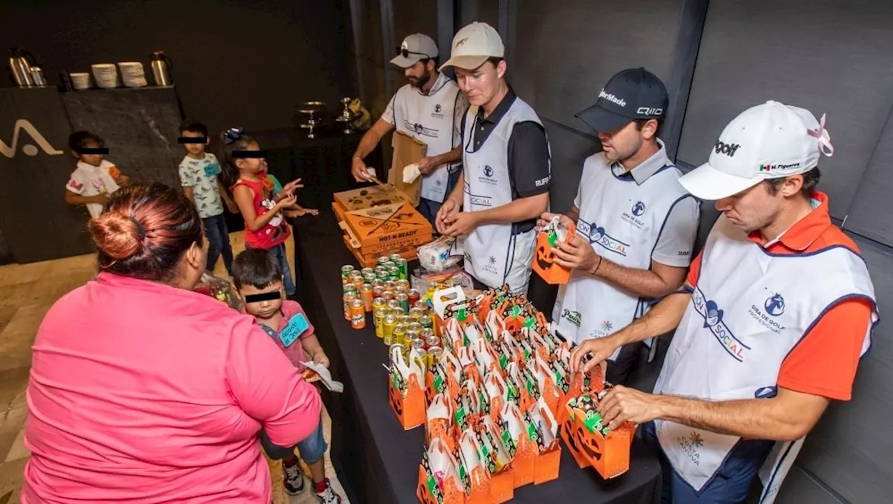 Jugadores de la GPM visitan la Asociación Arco Iris de Jesús A.B.P.