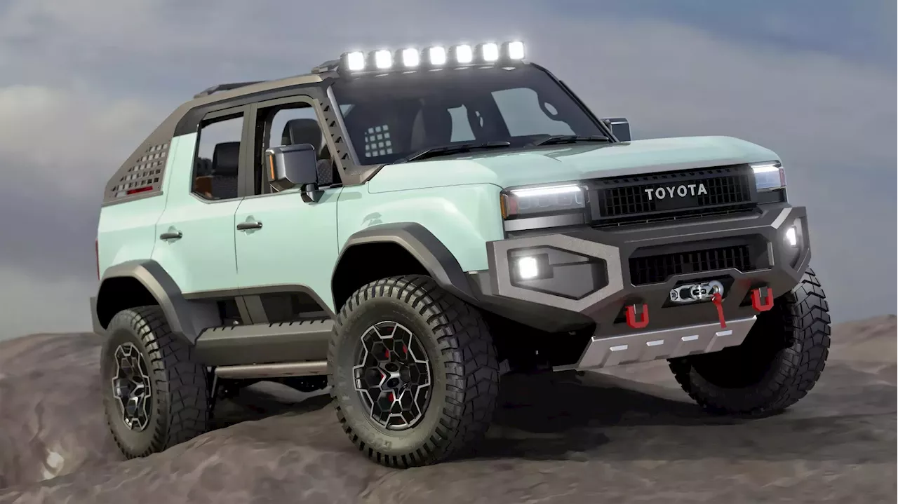 Toyota removes the roof on the Land Cruiser with ROX concept