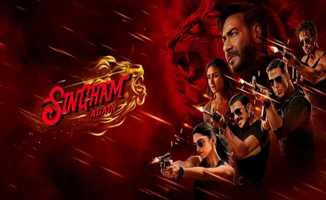 Singham Again Box Office Collection Day 1: नौ स्टार्स की फिल्म ने पहले दिन कमाए इतने करोड़, जानें सिंघम अगेन की ओपनिंग