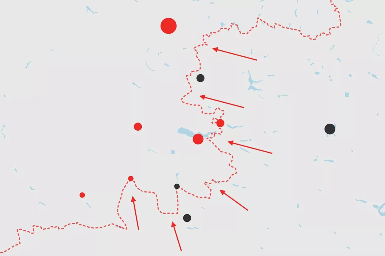 Map Shows Russia's Biggest Ukraine Targets as Winter Approaches