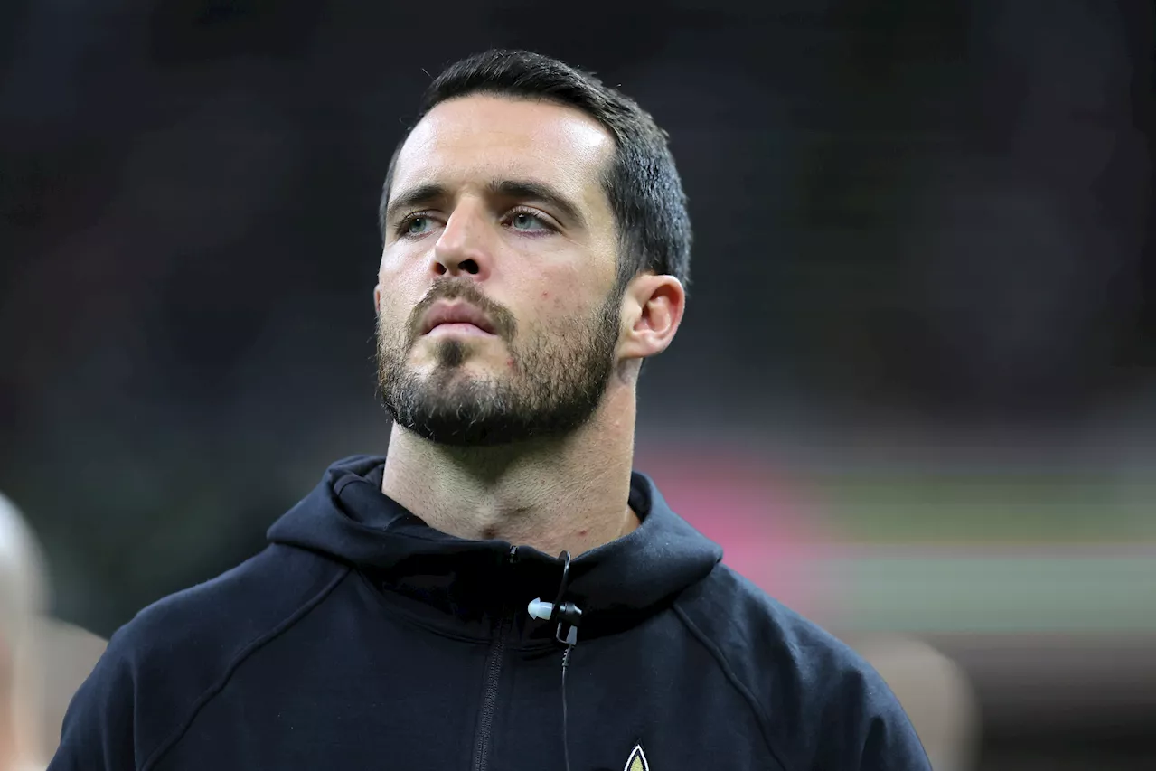 Saints Make Decision on Derek Carr Playing in Week 9