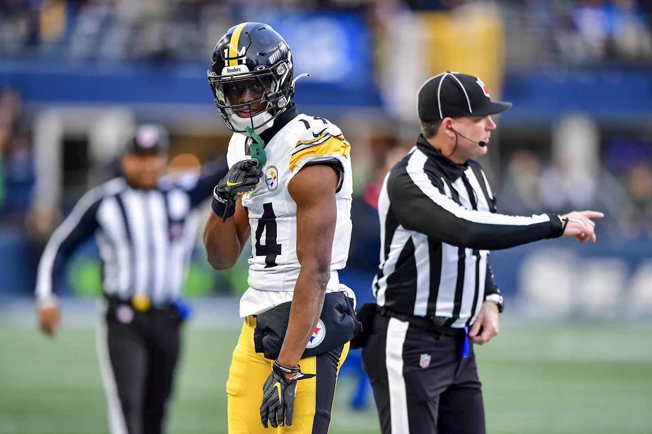 Steelers' George Pickens Calls Out NFL After Garrett Wilson Touchdown