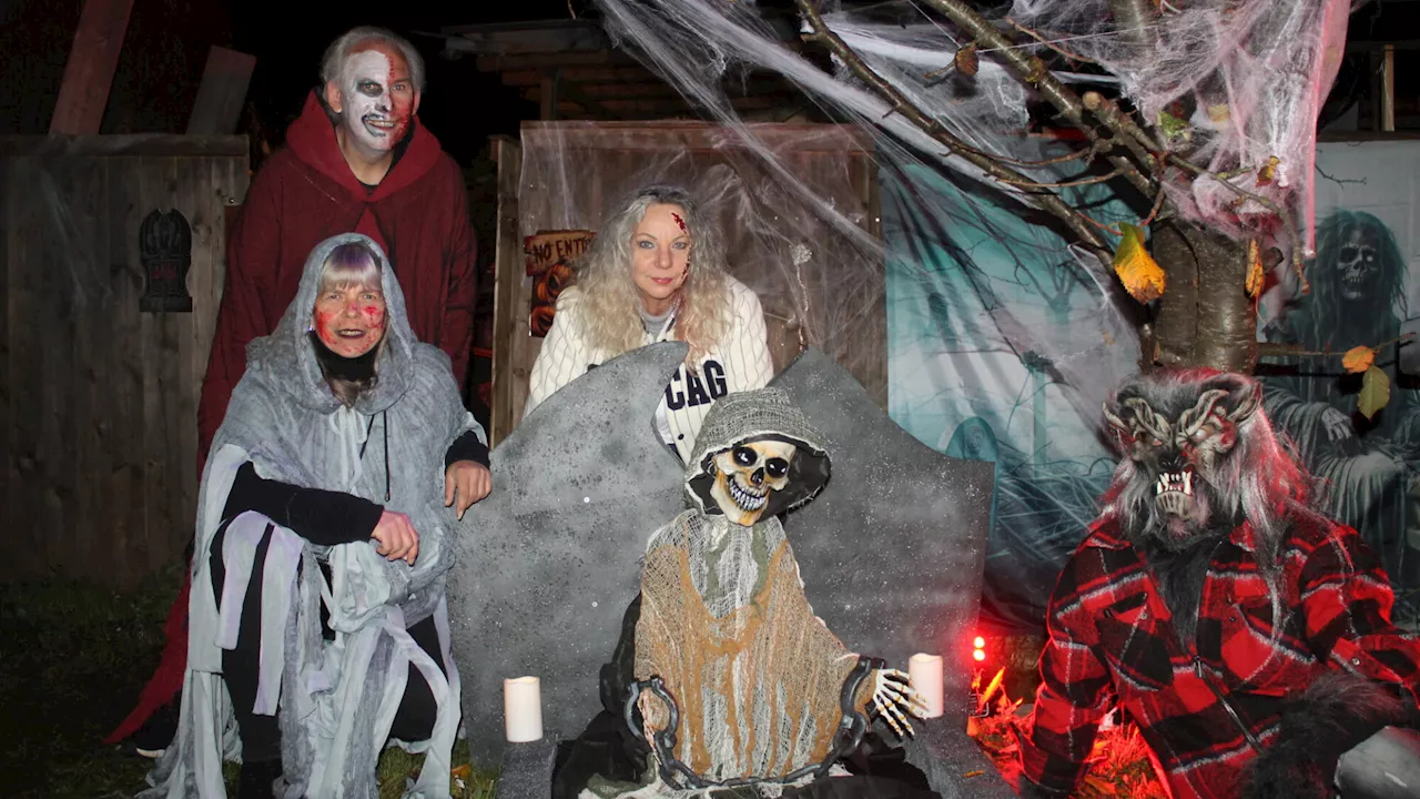 Zur Halloweenparty in Ziersdorf gab es eine Werwolfsichtung