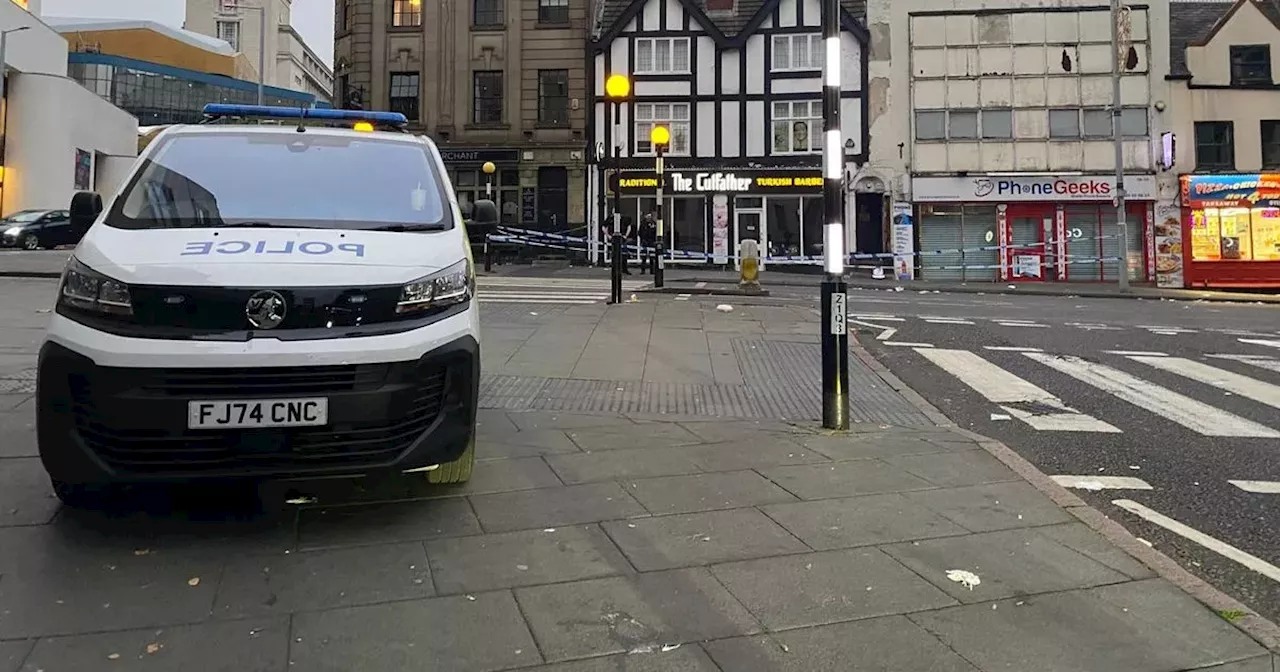 Nottingham police live updates as busy city centre street cordoned off