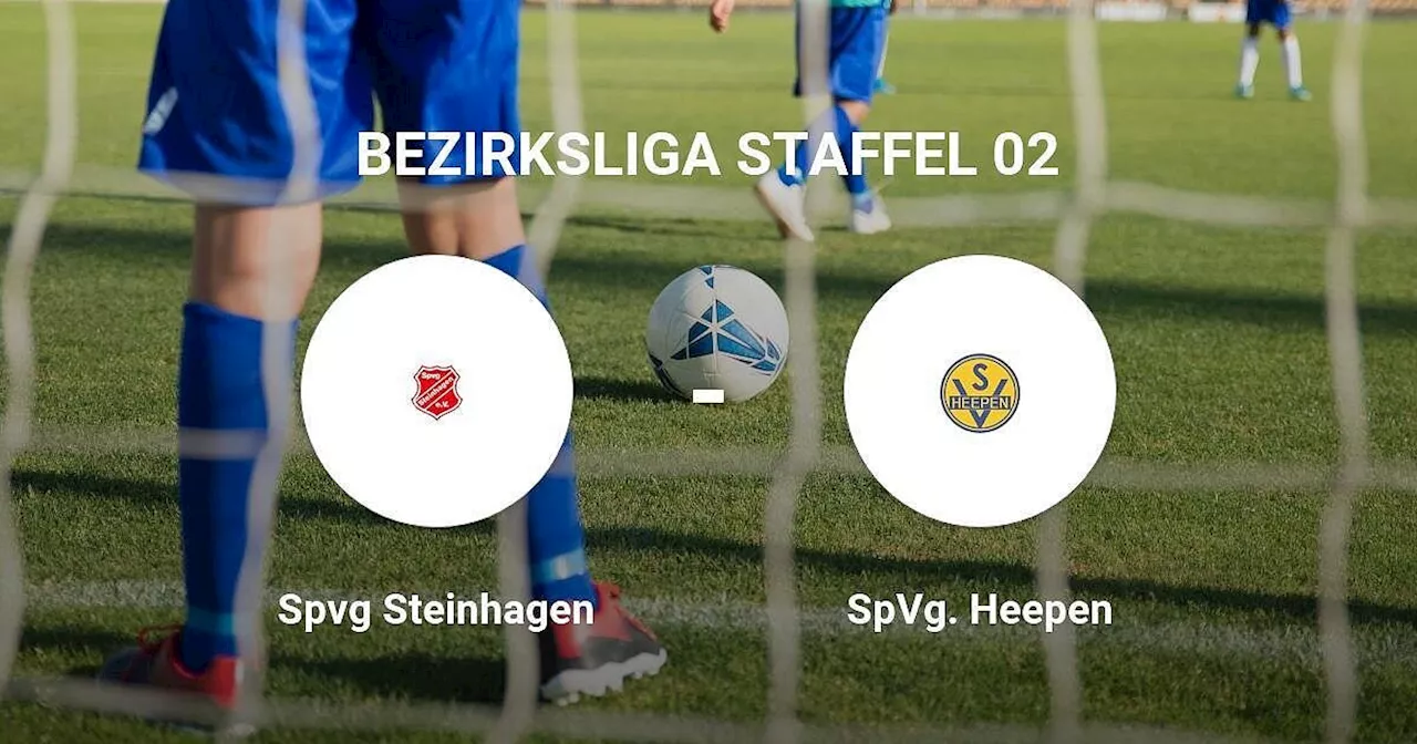 SpVg. Heepen erzielt knappen Erfolg gegen Spvg Steinhagen