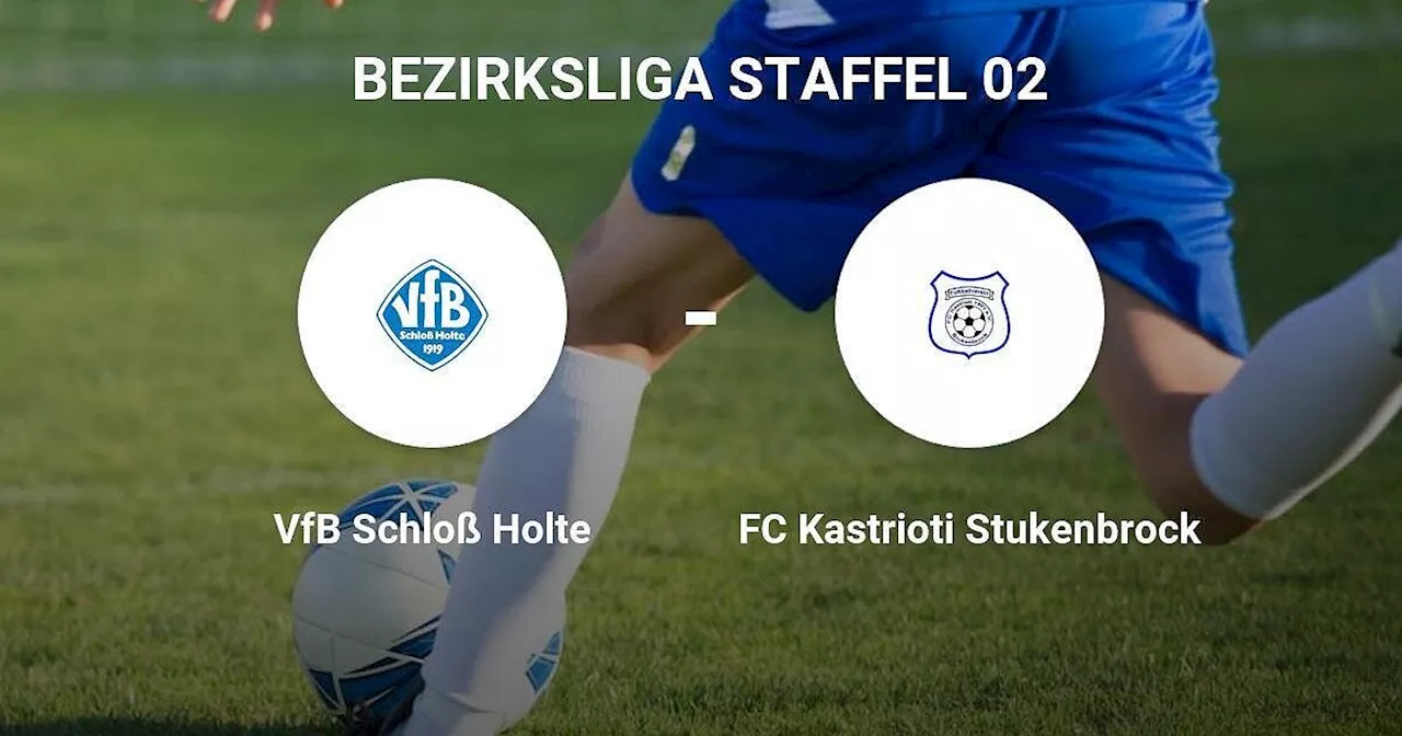 VfB Schloß Holte bietet FC Kastrioti Stukenbrock Paroli