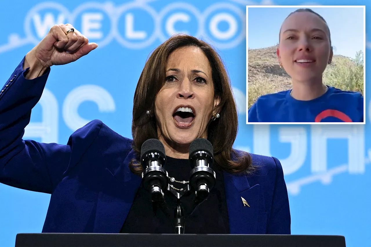 'Avengers' stars assemble in roasted Kamala Harris ad: 'New cringe just dropped'