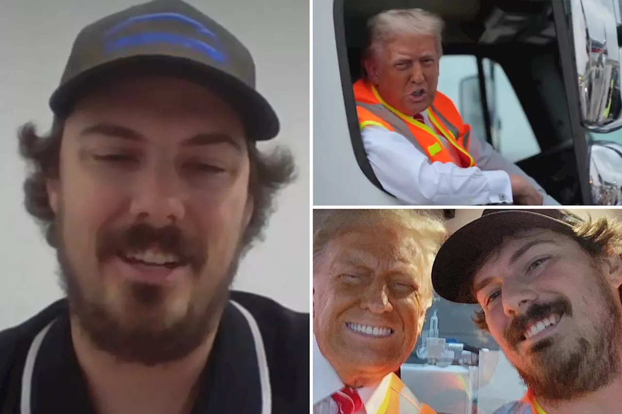 Michigan garbage truck driver talks meeting Trump: 'I didn't really believe it at first'