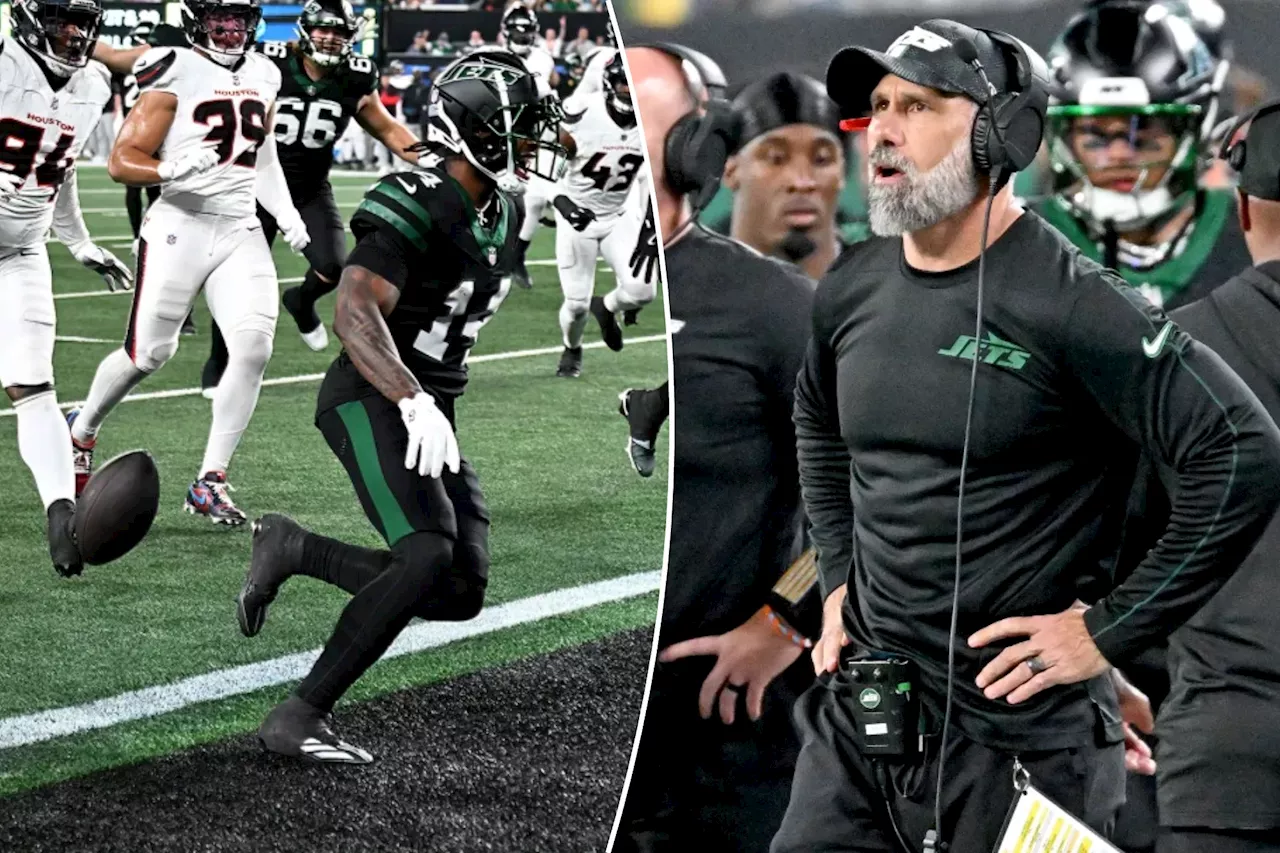 What Jets coach Jeff Ulbrich told Malachi Corley after unbelievable mistake