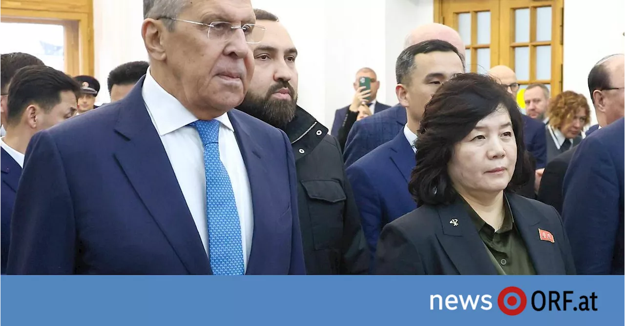 Außenministerin in Moskau: Nordkorea sichert Russland Unterstützung zu