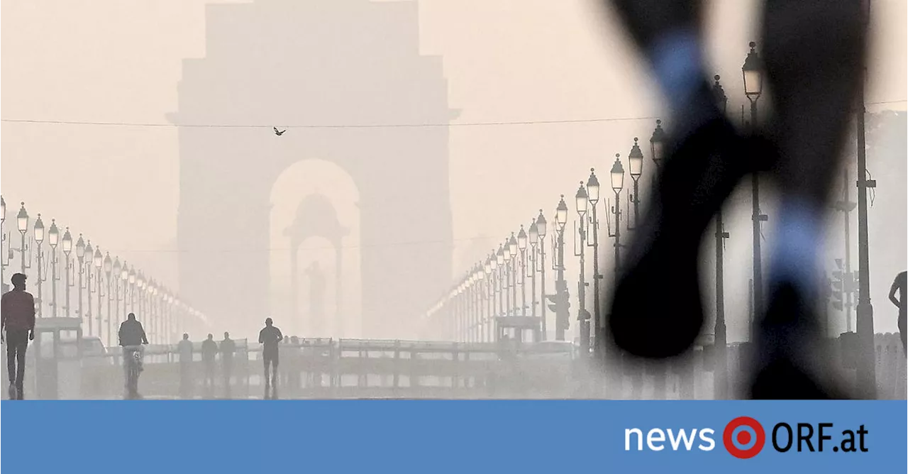 Feuerwerke: Lichterfest taucht Delhi in dichten Smog