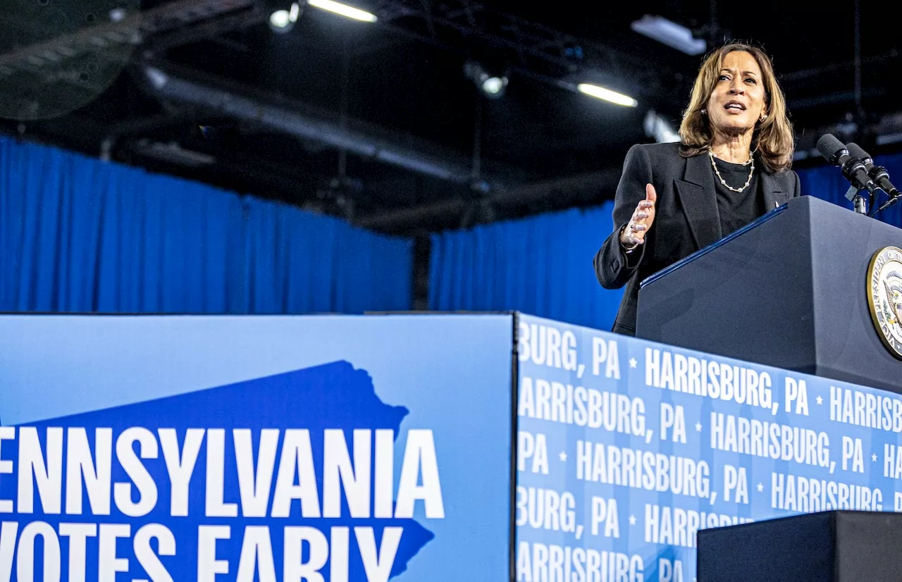 Pa. Halloween parade float portrayed Kamala Harris in chains behind golf cart