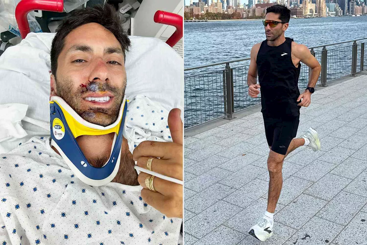 Nev Schulman Broke His Neck 3 Months Ago — Now He's Running the NYC Marathon as a Guide for a Blind Runner (Exclusive)