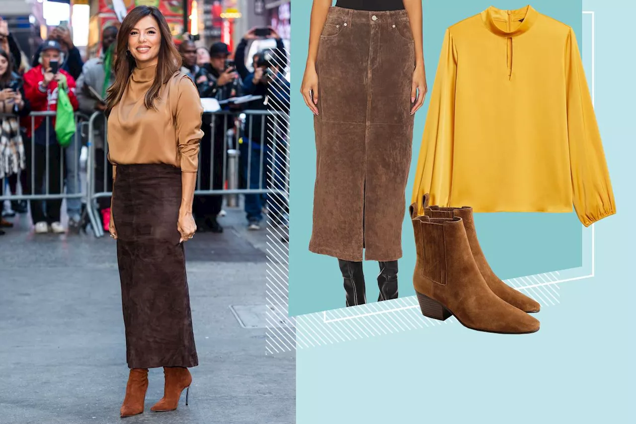 Eva Longoria’s Take on the Espresso Trend Martha Stewart Keeps Wearing Is My New Fall Uniform