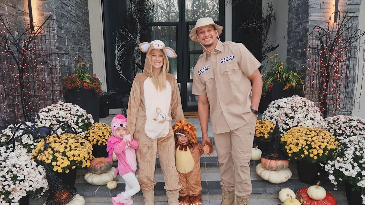 So süß zeigte sich Patrick Mahomes' Familie an Halloween