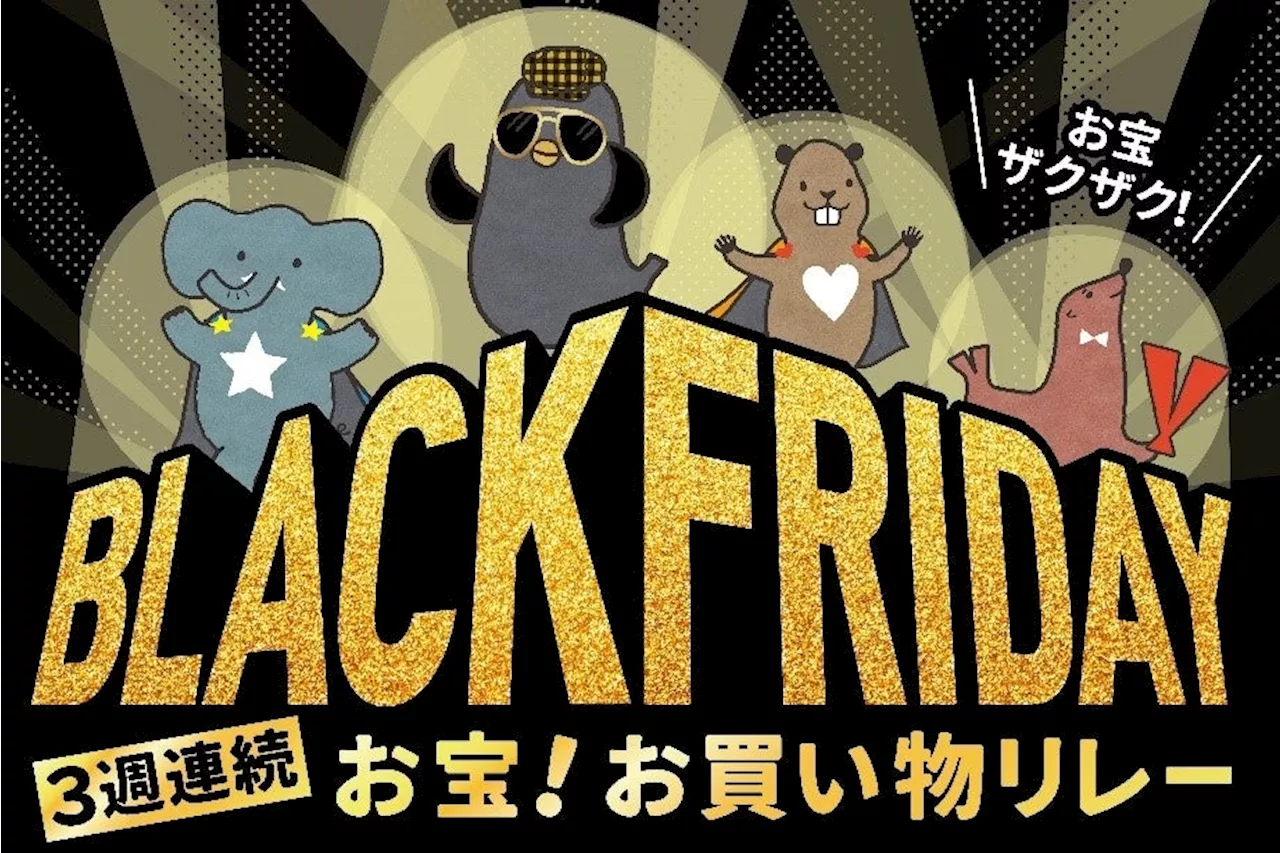 過去最長！3週連続お宝お買い物リレー！11月13日（水）から『イトーヨーカドーBLACK FRIDAY』開催！