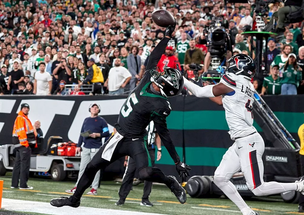 NFL: New York Jets schlagen Houston Texans - Wilson gelingt einhändiger Mega-Catch