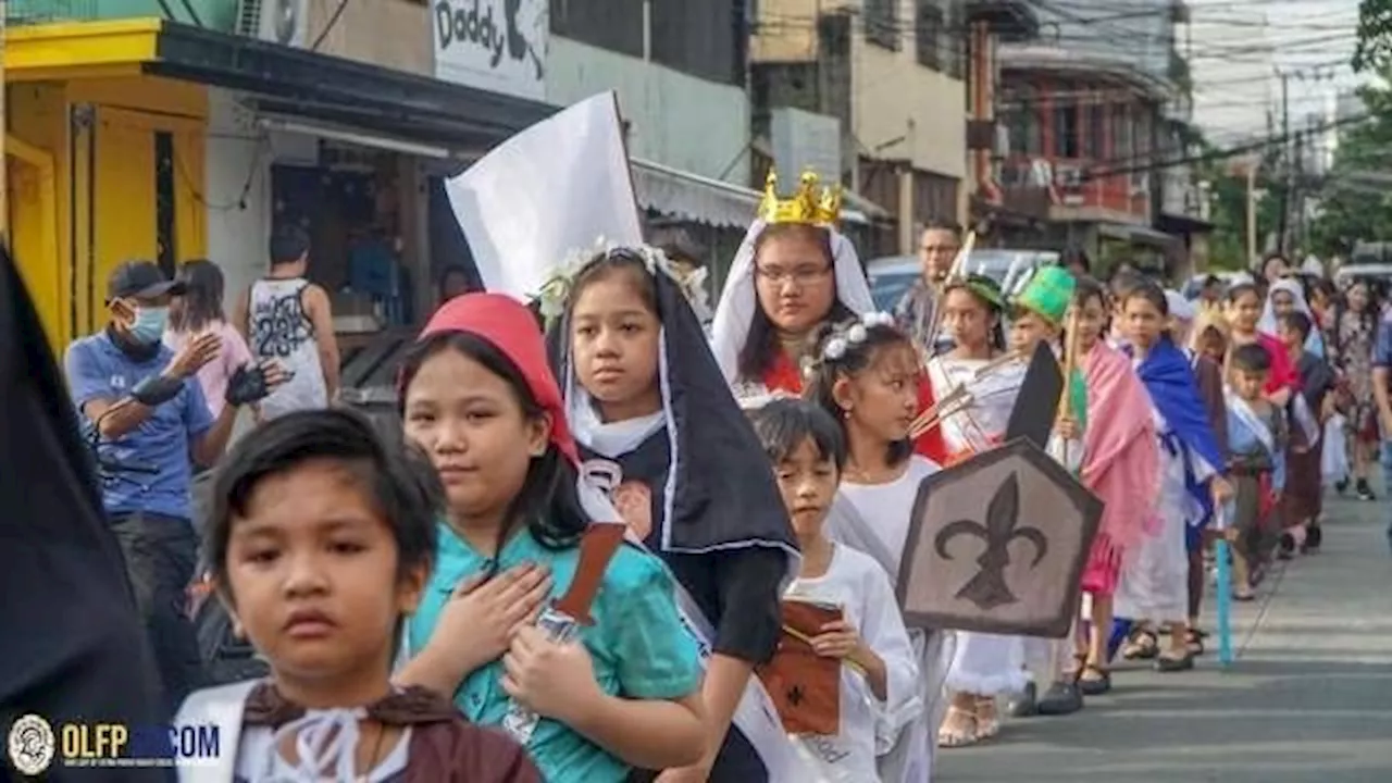 IN PHOTOS: Kiddie saints take place of Halloween ahead of All Saints’ Day