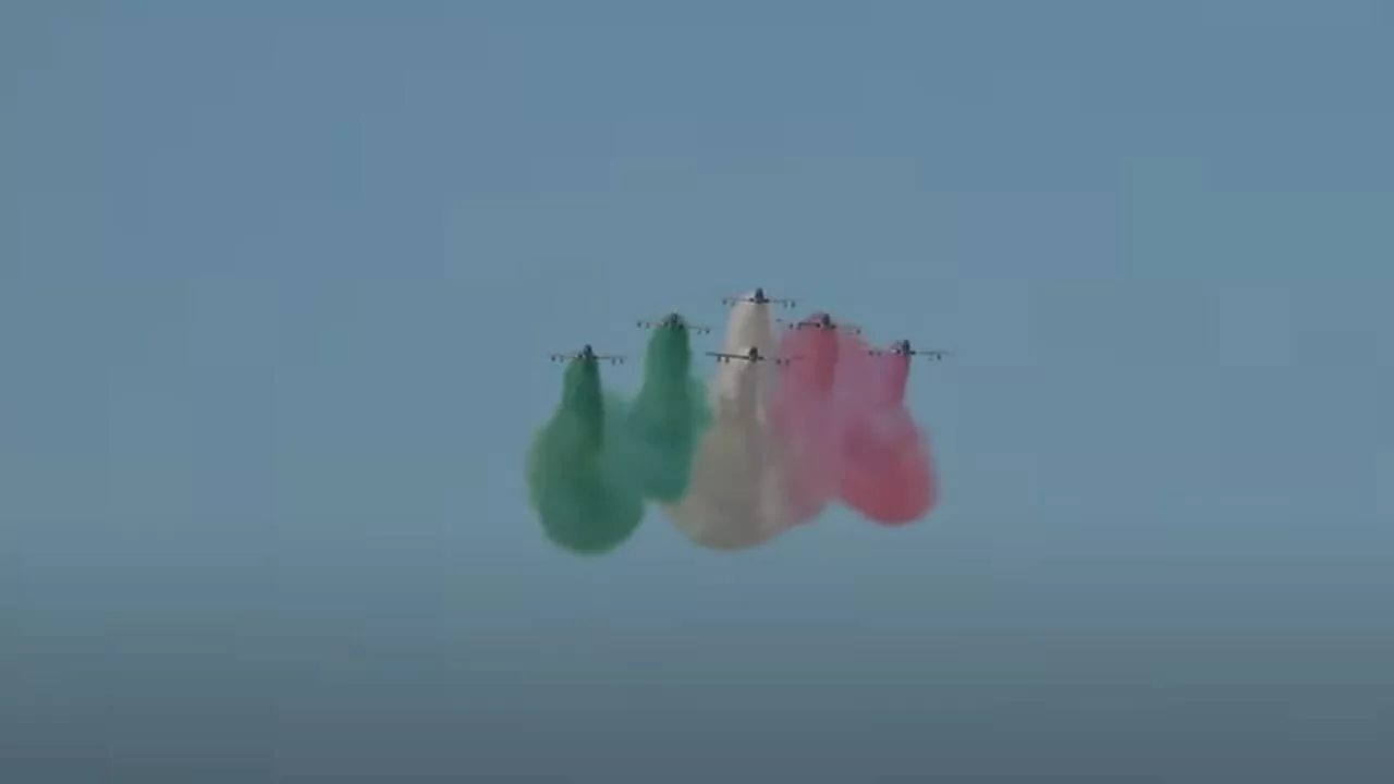 Frecce tricolori a Roma oggi 1 novembre 2024: il video