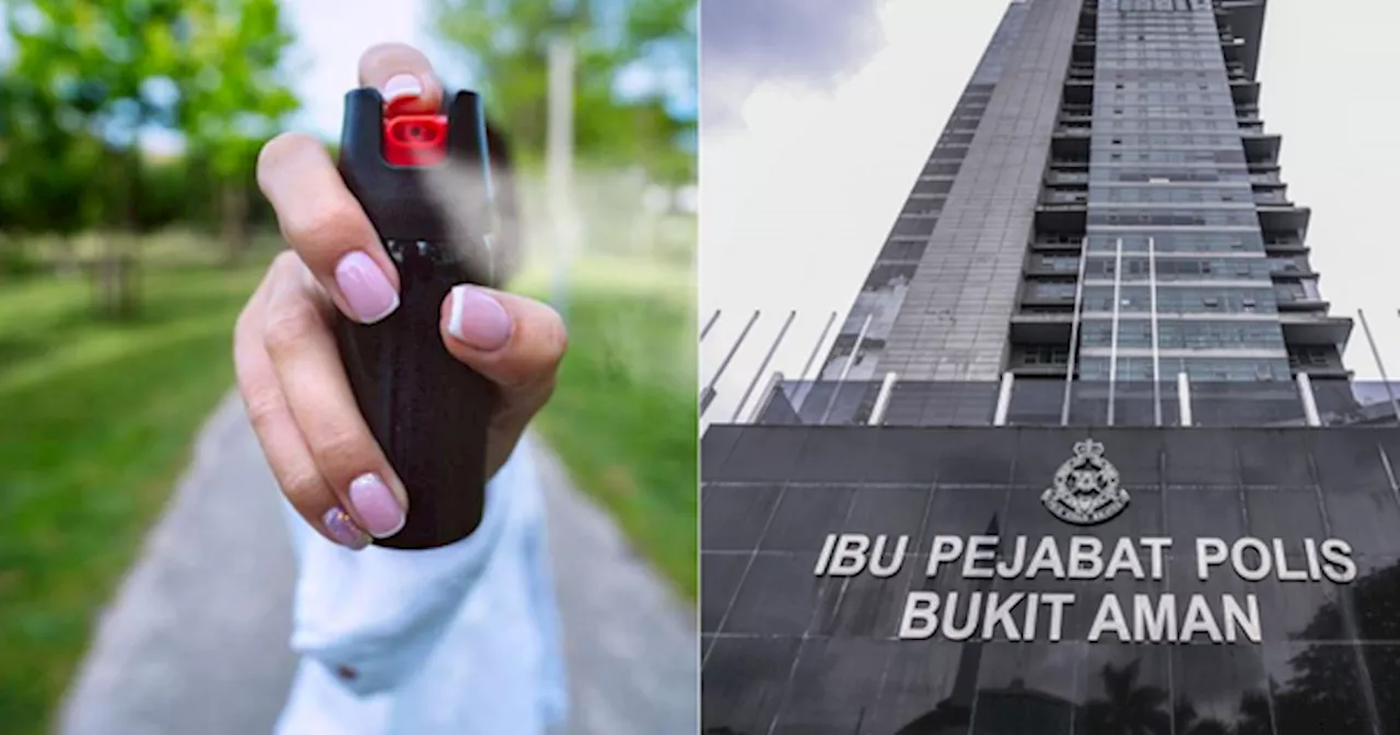 Do Women Really Need A Licence To Carry Pepper Spray? We Asked PDRM For Clarification