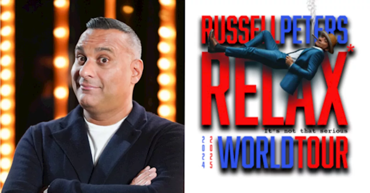 Stand-Up Comedian Russell Peters Is Coming Back To Malaysia For Comedy Show